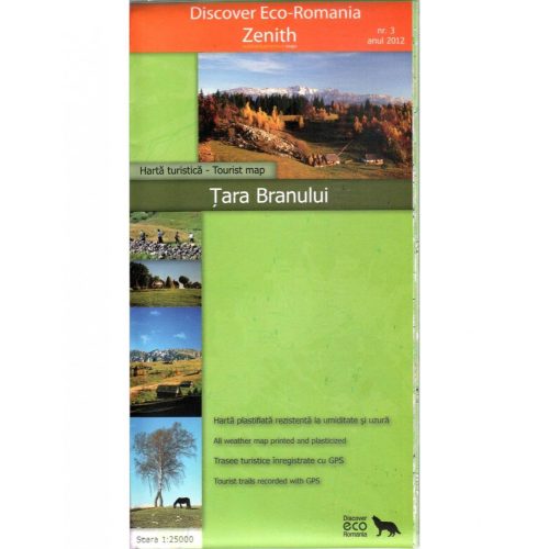 Ţara Branului, hiking map - Zenith
