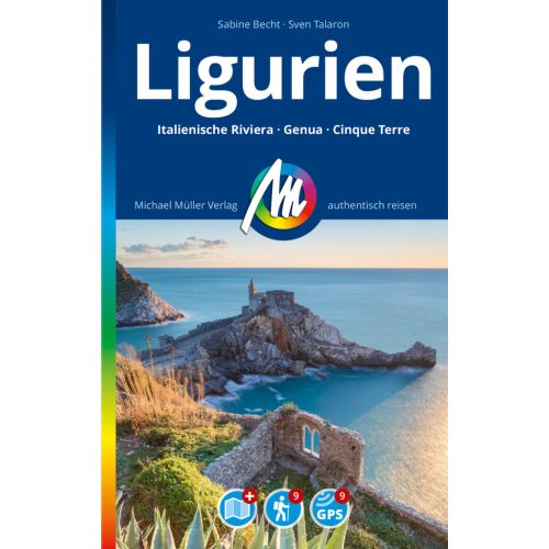 Liguria, guidebook in German - Michael Müller