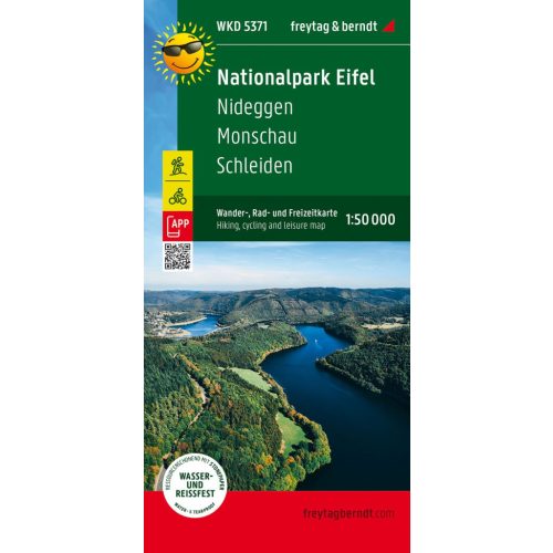 Eifel Nemzeti Park turistatérkép (WKD 5371) - Freytag-Berndt