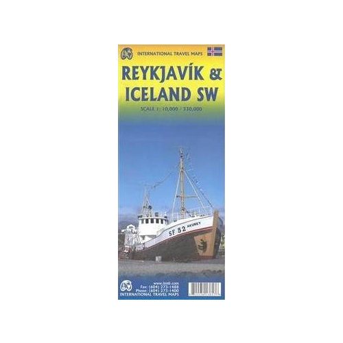 Reykjavík & Iceland (Southwest), travel map - ITM