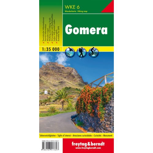 Gomera, hiking map - Freytag-Berndt