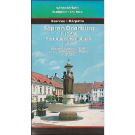 Sopron várostérkép - Szarvas & Kárpátia