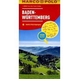 Baden-Württemberg, travel map - Marco Polo