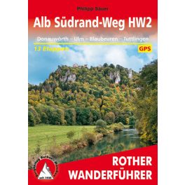Alb Südrand-Weg, hiking guide in German - Rother