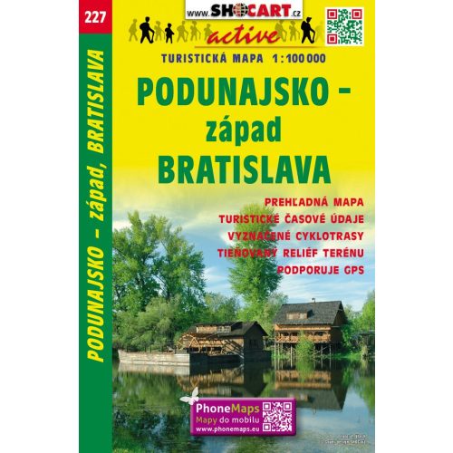 Duna menti síkság (nyugat), Pozsony turistatérkép (227) - ShoCart