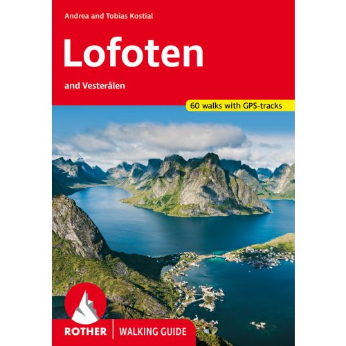 Lofoten, angol nyelvű túrakalauz - Rother