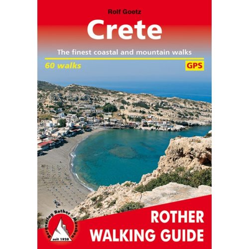Crete, hiking guide in English - Rother