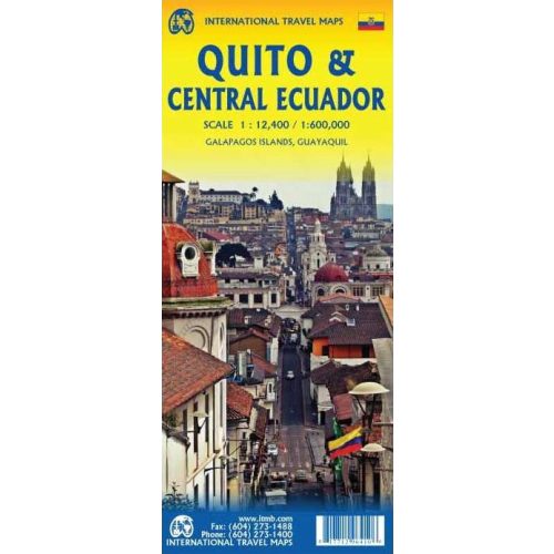 Quito & Közép-Ecuador térkép - ITM