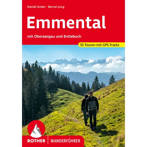 Emmental, német nyelvű túrakalauz - Rother