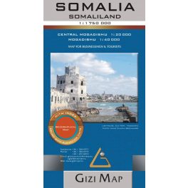 Somalia & Somaliland, travel map - Gizimap