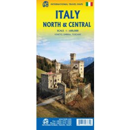 Italy (North & Central), travel map - ITM