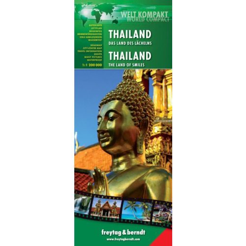 Thailand, travel map - Freytag-Berndt World Compact