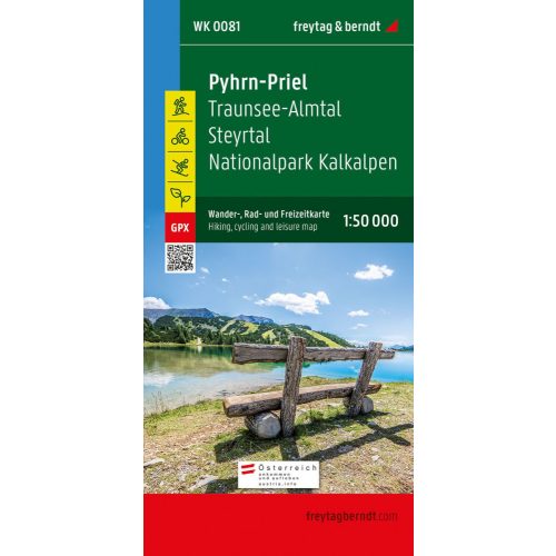 Pyhrn-Priel turistatérkép (WK 0081) - Freytag-Berndt