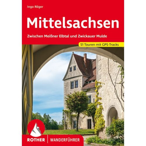 Central Saxony, hiking guide in German - Rother