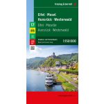 Eifel, Mosel autótérkép - Freytag-Berndt Top Tips