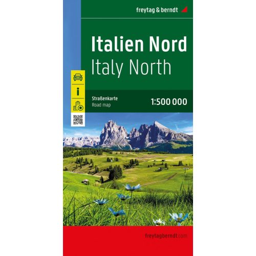 Italy (North), travel map - Freytag-Berndt