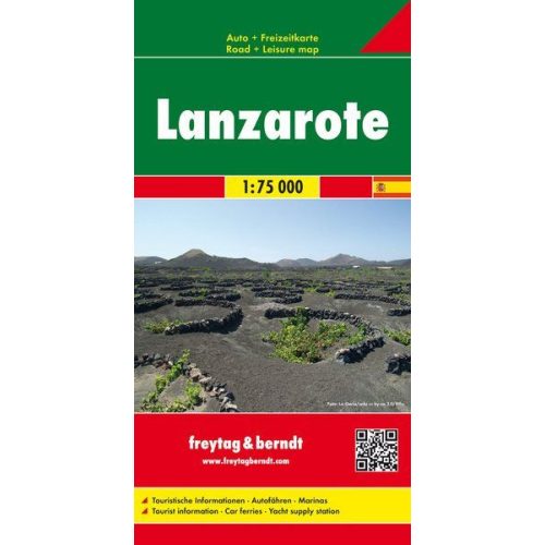 Lanzarote, travel map - Freytag-Berndt