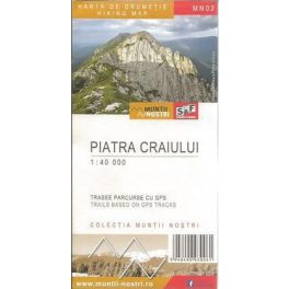 Királykő-hegység turistatérkép - Munţii Noştri