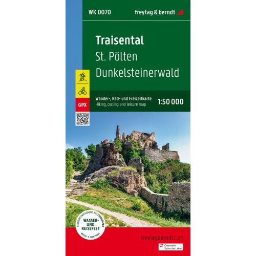 Traisental, Sankt Pölten & Dunkelsteinerwald, hiking map (WK 070) - Freytag-Berndt