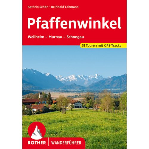 Pfaffenwinkel, német nyelvű túrakalauz - Rother