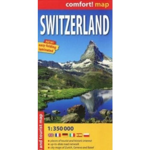 Switzerland, travel map - Expressmap