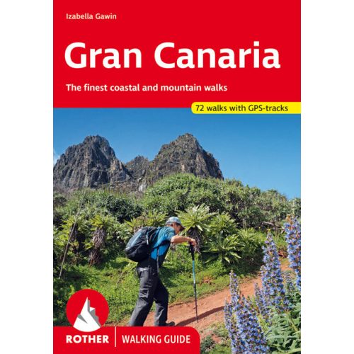 Gran Canaria, angol nyelvű túrakalauz - Rother