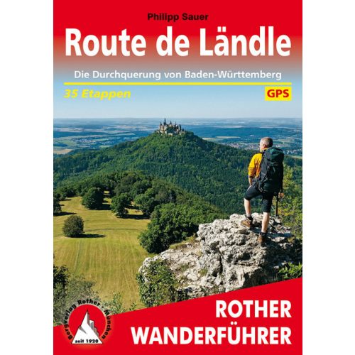 Route de Ländle, német nyelvű túrakalauz - Rother