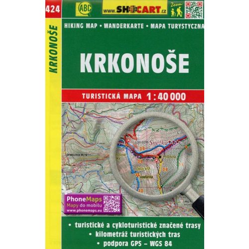Krkonoše, hiking map (424) - ShoCart