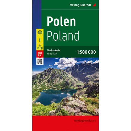 Poland, travel map - Freytag-Berndt