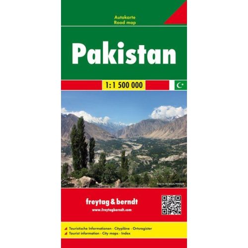 Pakistan, travel map - Freytag-Berndt