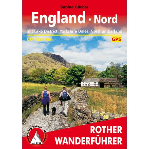 England (North), hiking guide in German - Rother