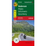 Bodensee, map for motor bikers - Freytag-Berndt