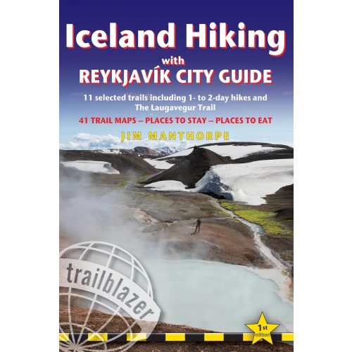 Izland, angol nyelvű túrakalauz - Trailblazer