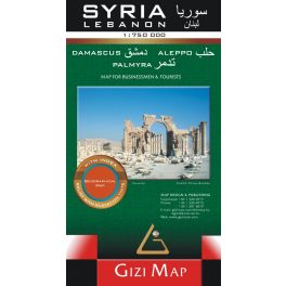 Syria, travel map - Gizimap