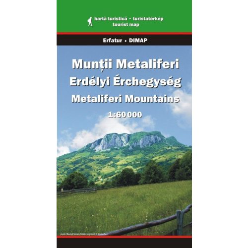 Metaliferi Mountains, hiking map - Erfatur & Dimap