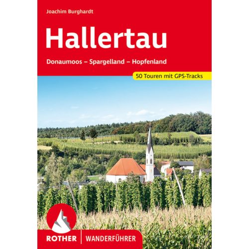 Hallertau, német nyelvű túrakalauz - Rother