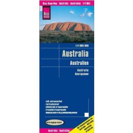 Australia, travel map - Reise Know-How