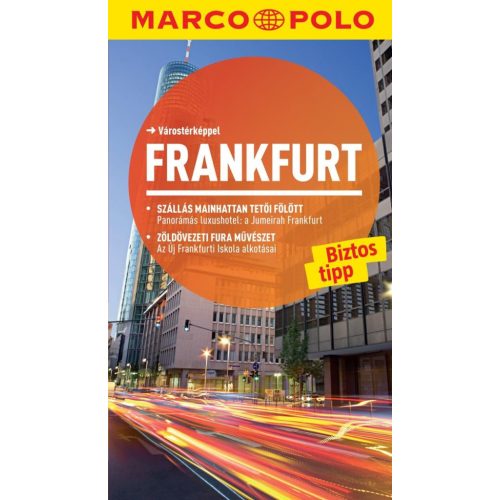 Frankfurt am Main, guidebook in Hungarian - Marco Polo