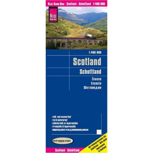 Scotland, travel map - Reise Know-How