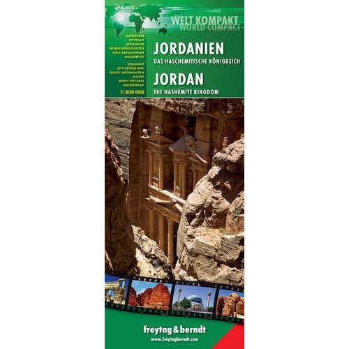 Jordan, travel map - Freytag-Berndt World Compact