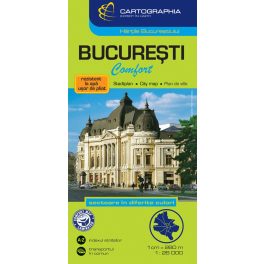 Bucharest Comfort, city map - Cartographia