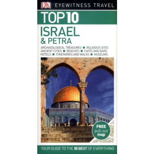 Izrael & Petra, angol nyelvű útikönyv - Eyewitness Top 10