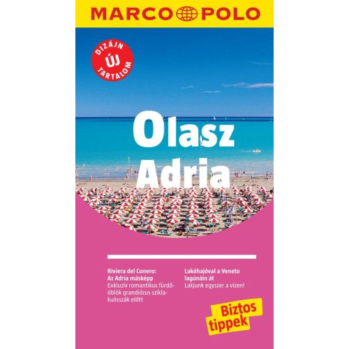 Italian Adriatic coast, guidebook in Hungarian - Marco Polo