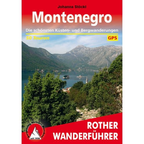 Montenegró, német nyelvű túrakalauz - Rother