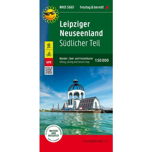 Leipziger Neuseenland (South), hiking map (WKD 5661) - Freytag-Berndt