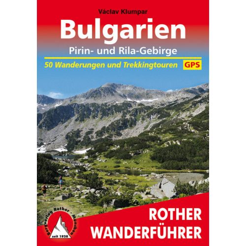 Bulgária, német nyelvű túrakalauz - Rother
