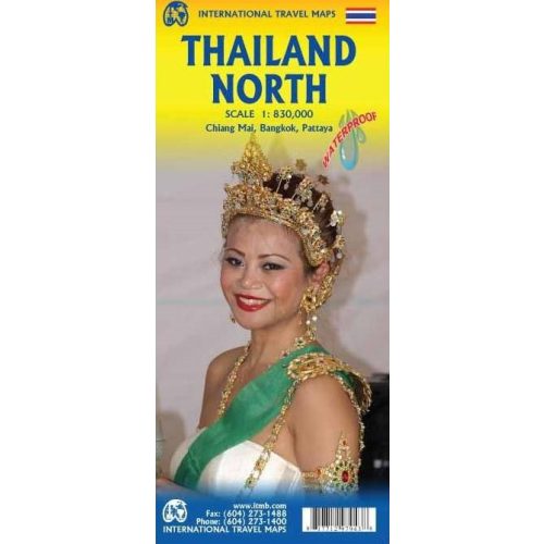 Thailand (North), travel map - ITM