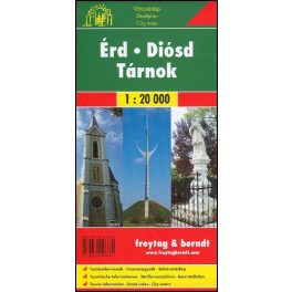 Érd, Diósd, Tárnok várostérkép - Freytag-Berndt