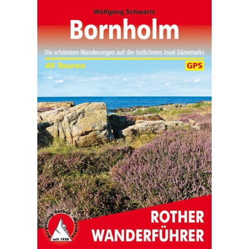 Bornholm, hiking guide in German - Rother