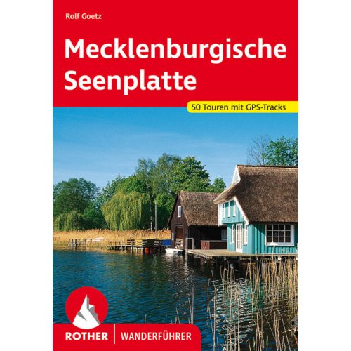 Mecklenburgi-tóvidék, német nyelvű túrakalauz - Rother